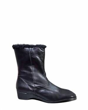NEW ERIC MICHAEL women's sharlene winter boot in black